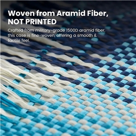 قاب آیفون 16 پرو مکس برند پی تاکا مدل PITAKA Moonrise Tactile Woven مناسب برای Apple iPhone 16 Pro Max