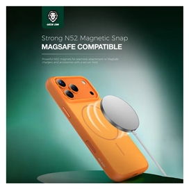 قاب مگسیف MagSafe برند گرین Green مدل PATRIC مناسب برای Apple iPhone 17 Pro