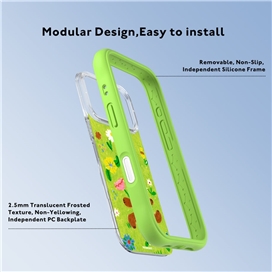 قاب برند Youngkit یانگ کیت مدل danida.o | Teddys Garden مناسب برای Apple iPhone 17 Pro Max