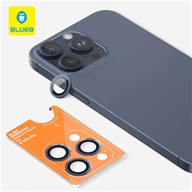 رینگ محافظ لنز اورجینال آیفون BLUEO ORIGIN METAL FRAME LENS PROTECTOR GLASS مناسب برای Apple iPhone 16E
