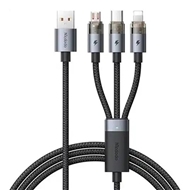 کابل شارژ سه سر 6 آمپر مک دودو Mcdodo Transparent Cable CA-7150