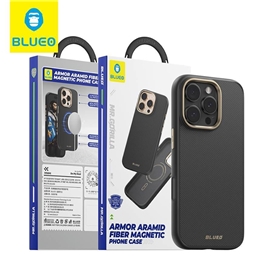 قاب برند بلو Blueo Armor Aramid Fiber Magnetic Case مناسب برای Apple iPhone 16 Pro