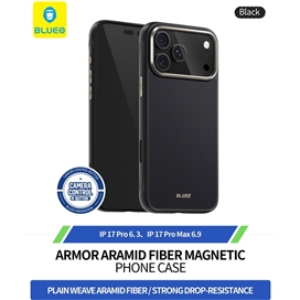 قاب برند بلو Blueo Armor Aramid Fiber Magnetic Case مناسب برای Apple iPhone 16 Pro Max