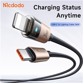 کابل شارژ تایپ سی به لایتنینگ 1.2 متر مک دودو Mcdodo Type-C To Lightning Charging Cable CA-6940