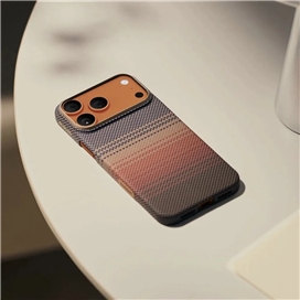 قاب آیفون 17 پرو PITAKA Ultra Slim Moment Sunset PitaTap