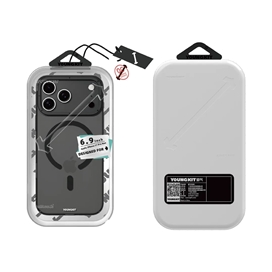 قاب YOUNGKIT یانگ کیت مدل Crystal Shield Magsafe مناسب برای Apple iPhone 17 Pro
