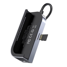 هاب چندکاره بیسوس Baseus Bend Angle Multi-Functional Type C HUB CAHUB-CWJ0G