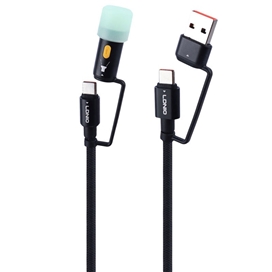 کابل Type C الدینیو LDNIO LC17 Charging Data Cable توان 65 وات