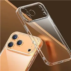 قاب شفاف تلقی برند ممومی memumi مدل Full Cover Camera مناسب برای Apple iPhone 17 Pro Max