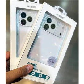 قاب شفاف تلقی برند ممومی memumi مدل Full Cover Camera مناسب برای Apple iPhone 17 Pro Max