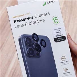محافظ لنز دوربین برند جی سی پال JCPAL مدل Preserver مناسب برای Apple iPhone 17