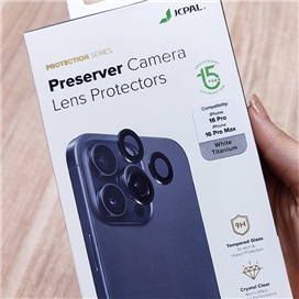 محافظ لنز دوربین برند جی سی پال JCPAL مدل Preserver مناسب برای Apple iPhone 17