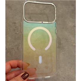 قاب مگسیف MagSafe ووی VAWI مدل نگین دار مناسب برای Apple iPhone 17 Pro