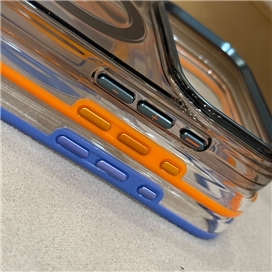 قاب مگسیف MagSafe ووی VAWIمدل شفاف مناسب برای Apple iPhone 17 Pro Max