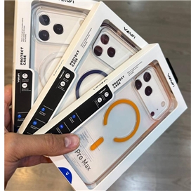 قاب مگسیف MagSafe ووی VAWIمدل شفاف مناسب برای Apple iPhone 17 Pro Max