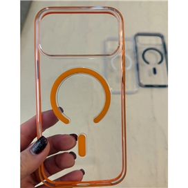 قاب مگسیف MagSafe ووی VAWIمدل شفاف مناسب برای Apple iPhone 17 Pro Max