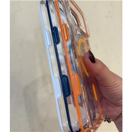 قاب مگسیف MagSafe ووی VAWIمدل شفاف مناسب برای Apple iPhone 17 Pro