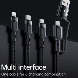 کابل فست شارژ چندکاره مک دودو Mcdodo Fast Charging Cable CA-8800 2 In 3