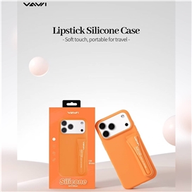 قاب برند ووی مدل Vawi lipstick silicone case مناسب برای Apple iPhone 17