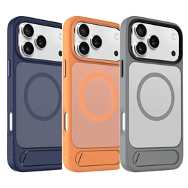 قاب مگسیف MagSafe ضد ضربه لولو Levelo مدل استند دار Matteo مناسب برای Apple iPhone 17 Pro Max