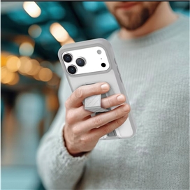 قاب مگسیف MagSafe ضد ضربه لولو Levelo مدل استند دار Morphix Clara مناسب برای Apple iPhone 17 Pro Max