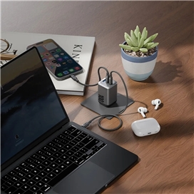 شارژر دیواری گان 100 واتی برند انرژیا مدل AmpCharge Mini