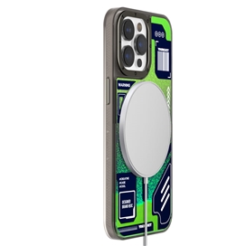 قاب برند یانگ کیت مدل Youngkit Galactic Quicksand Magsafe Series مناسب برای Apple iPhone 17 Pro Max