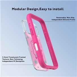 قاب برند یانگ کیت مدل Youngkit Flower Dino مناسب برای Apple iPhone 17 Pro Max