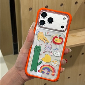 قاب برند یانگ کیت مدل Youngkit Liquid Purr Cat مناسب برای Apple iPhone 17 Pro Max