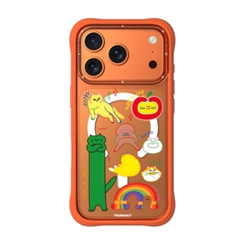 قاب برند یانگ کیت مدل Youngkit Liquid Purr Cat مناسب برای Apple iPhone 17 Pro Max