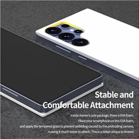 گلس شیشه ای گوشی آراری مدل Core مناسب Galaxy S25 Ultra پک دو عددی