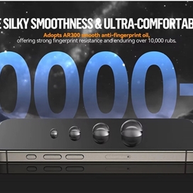 گلس برند بلوئو Blueo مدل Blueo Crystal Anti-scratch مناسب برای Apple iPhone 16 Pro بهمراه ابزار نصب