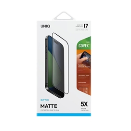 محافظ صفحه گیمینگ برند یونیک مدل UNIQ Optix Matte مناسب برای Apple iPhone 17