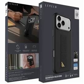 قاب برند لولو مدل Levelo Morphix Silicone Case مناسب برای Apple iPhone 17 Pro Max