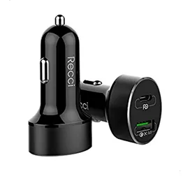شارژر فندکی خودرو رسی Recci RUC-Y2 Car Charger
