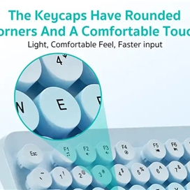 موس و کیبورد بی سیم کوتسی Coteci Keyboard Set OF-054