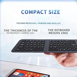 کیبورد تاشو بلوتوثی کوتسی Coteci Folding Keyboard TRI-MODE OF-051