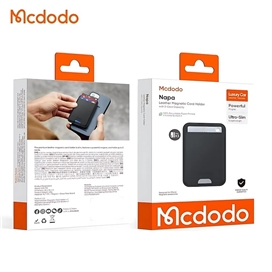 جا کارتی مگ سیف مک دودو Mcdodo Napa Leather Magnetic Card Holder WH-7920
