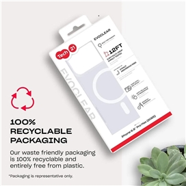 قاب آیفون 17 پرو مکس برند Tech21 مدل EvoClear مناسب برای Apple iPhone 17 Pro Max