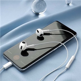 هندزفری سیمی بیسوس Baseus C17 Encok Type-C lateral in-ear Wired Earphone NGCR010002