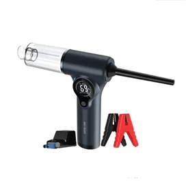 جامپ استارت و جارو شارژِی و پمپ باد گرین لاین Green Lion Ignitor Jump Starter GNIGNTRJSGY