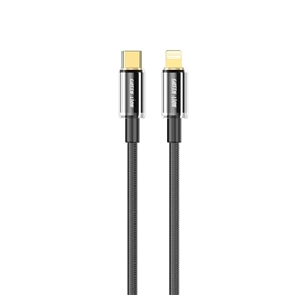 کابل شارژ تایپ سی به لایتنینگ 1 متر گرین لاین Green Lion USB-C to Lightning Tough Cable GNTPTGH27CTLBK