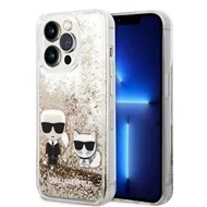 کاور کارل لاگرفلد مدل GLITTER KARL & CHOUPETTE مناسب برای گوشی موبایل اپل Apple iPhone 14 Pro Max