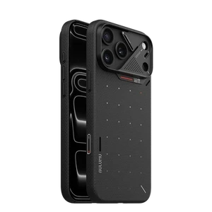 قاب آیفون 18 پرومکس برند آلومو مدل AULUMU A18 Ultra Slim Particle Aramid Fiber مناسب برای Apple iPhone 18 Pro Max