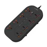 چندراهی برق 8 پورت پرودو Porodo Blue 8 AC Power Strip PBFWCH035BK
