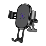 هولدر و شارژر وایرلس دریچه کولری راک Rock W31 Wireless Charger Car Mount Gravity 118A-15 توان 15 وات