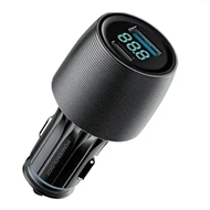 شارژر فندکی 2 پورت 83 وات پاورولوژی Powerology Velox 83W Dual-Port Car Charger PCCSR020