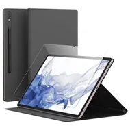 کیف کلاسوری به همراه گلس تبلت آراری مدل Mifolio مناسب Galaxy Tab S7 Plus