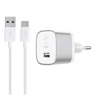 شارژر دیواری بلکین مدل F7U034VF04 به همراه کابل تبدیل USB-C