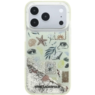 قاب کارل لاگرفلد Karl Lagerfel Liquid Glitter Beach & Sand مناسب برای Apple iPhone 18 Pro Max